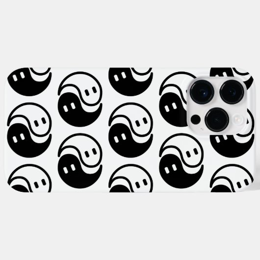 Ghost Yin Yang Case-Mate iPhone Case (Achterkant (horizontaal))