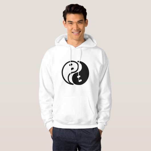 Ghost Yin Yang Hoodie (Voorkant volledig)