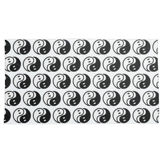 Ghost Yin Yang Kussensloop (Voorkant-Rechts)