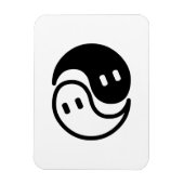 Ghost Yin Yang Magneet (Verticaal)