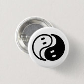 Ghost Yin Yang Ronde Button 3,2 Cm (Voorkant /achterkant)
