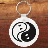Ghost Yin Yang Sleutelhanger (Achterkant)