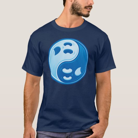 Ghost Yin Yang T-shirt (Voorkant)