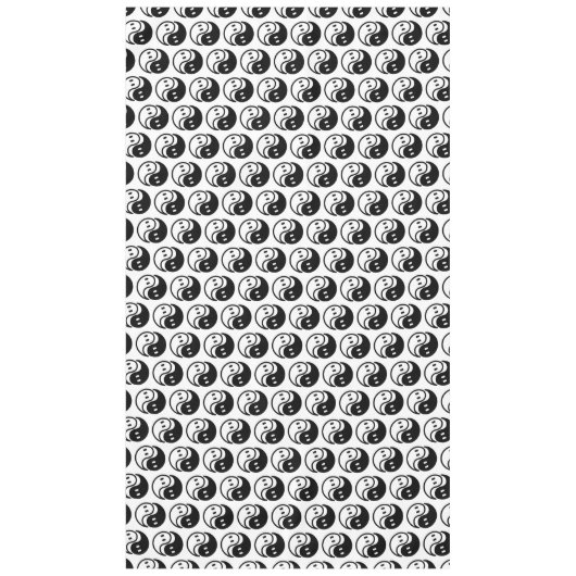 Ghost Yin Yang Tafelkleed (Voorkant)