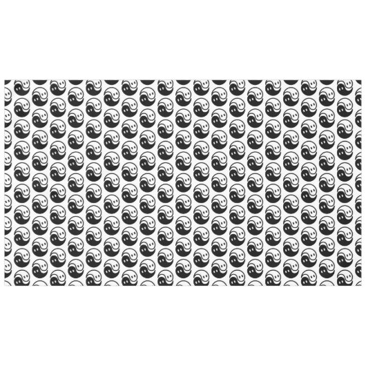 Ghost Yin Yang Tafelkleed (Voorkant (Horizontaal))