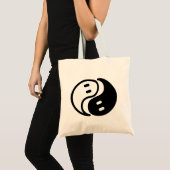 Ghost Yin Yang Tote Bag (Voorkant (product))