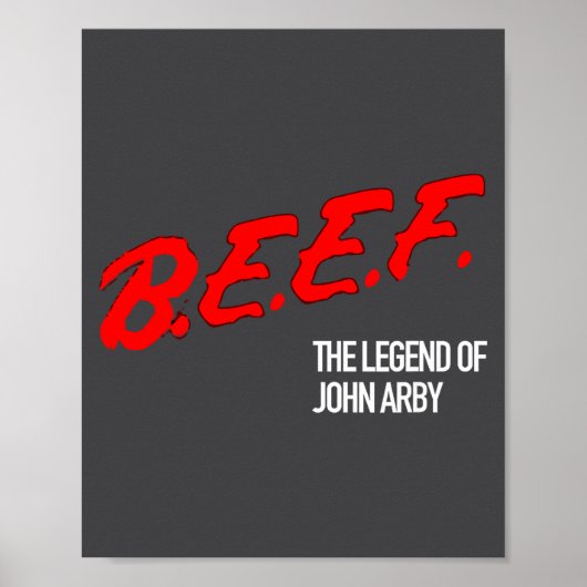Ghostbeef - Legenden  Poster (Voorkant)