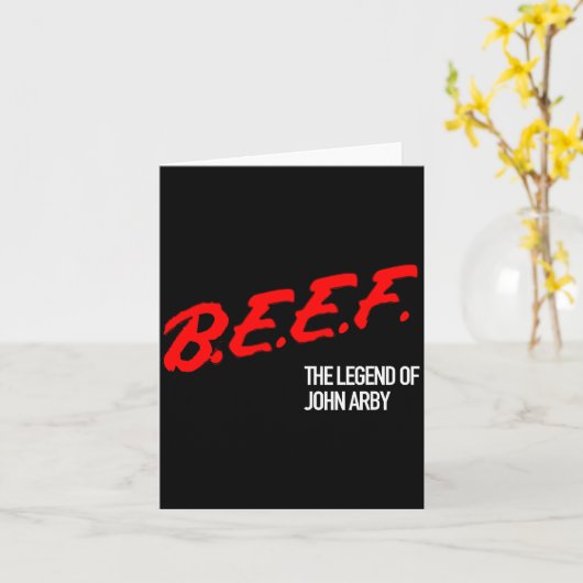 Ghostbeef - Legends  Kaart (Gele Bloem)