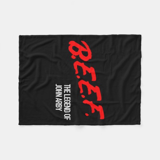 Ghostbeef - Legends Premium Tri-blend  Fleece Deken (Voorkant (Horizontaal))