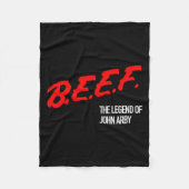 Ghostbeef - Legends Premium Tri-blend Fleece Deken (Voorkant)
