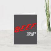 Ghostbeef - Legends Premium Tri-blend  Kaart (Voorkant)