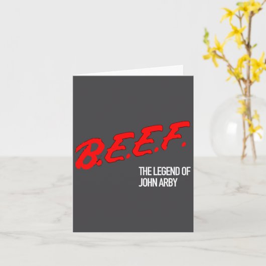 Ghostbeef - Legends Premium Tri-blend  Kaart (Gele Bloem)