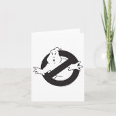 Ghostbusters Frozen Empire Black No Ghost Logo Kaart (Voorkant)