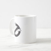 Ghostbusters Frozen Empire Black No Ghost Logo Koffiemok (Voorkant links)