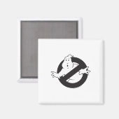 Ghostbusters Frozen Empire Black No Ghost Logo Magneet (Voorkant / Achterkant)
