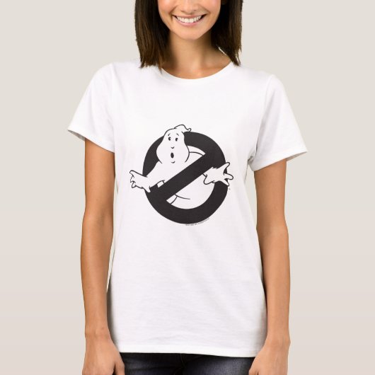 Ghostbusters Frozen Empire Black No Ghost Logo T-shirt (Voorkant)