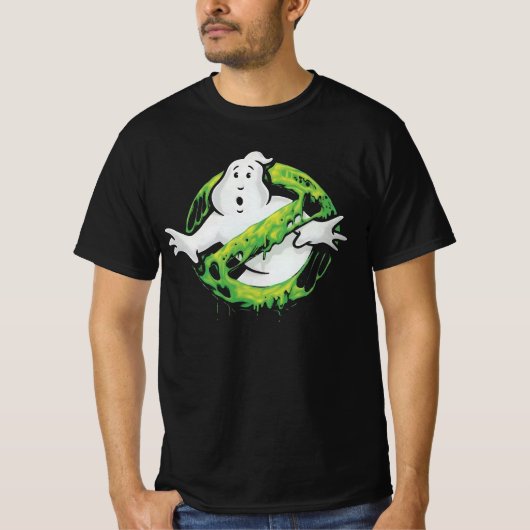 "Ghostbusters logo afgeslankt " T-shirt (Voorkant)