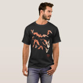 Ghosted Bats Twilight T-shirt (Voorkant volledig)