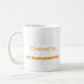 Ghosted By My Responsibilities 11 oz Mug Koffiemok (Links)