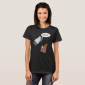 Ghosted, grappige therapeut geest op sofa hal t-shirt (Voorkant volledig)