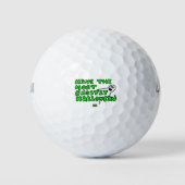 Ghosted Halloween Golf Balls Golfballen (Voorkant)