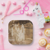 Ghosted Paper-Bord Papieren Bordje (Feest)