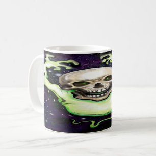 Ghosted Skull Koffiemok