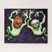Ghosted Skull Legpuzzel (Horizontaal)