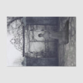 Ghosted Woman Creepy Decoupage Tissuepapier (Voorkant)