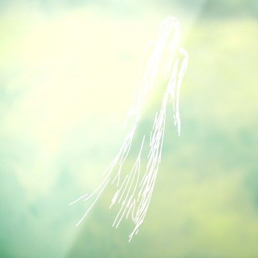 Ghosted Woman Raamsticker (Vel 3)