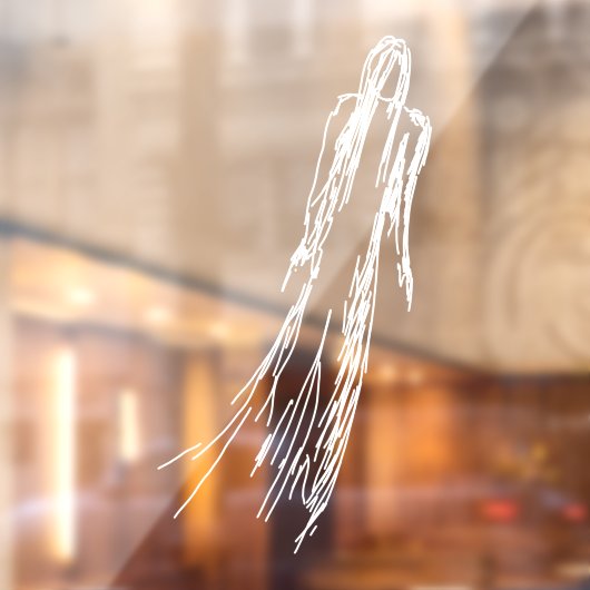 Ghosted Woman Raamsticker (Vel 2)
