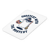 Ghostest Grappige Spooky Heks Magneet (Linkerzijde)