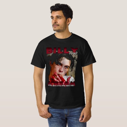 ghostface billy t-shirt (Voorkant volledig)