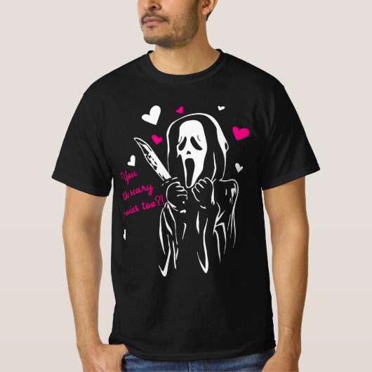 ghostface film t-shirt (Voorkant)