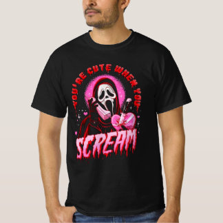 Ghostface schattig t-shirt