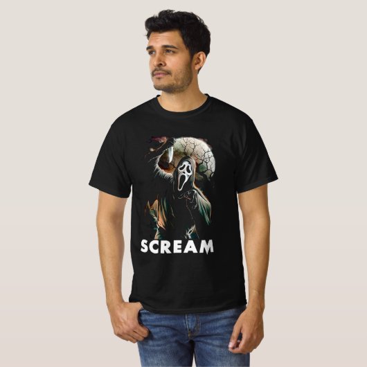 ghostface soScream T-shirt (Voorkant volledig)