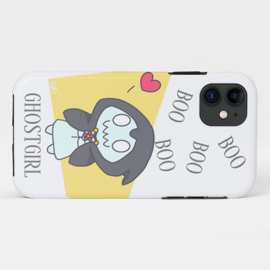 Ghostgirl  Case-Mate iPhone case (Achterkant (horizontaal))