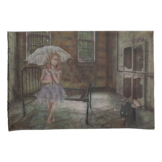 Ghostgirl Kussensloop (Voorkant-Rechts)