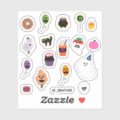 Ghostie Boo Day trakteert Sticker Sheet (Vel)