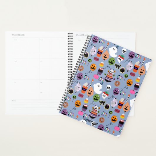 Ghostie Boo Day Viering Patroon Planner (Display)