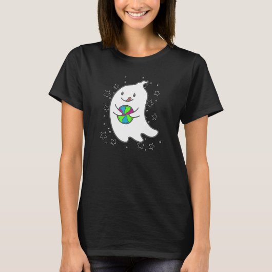 Ghostie Halloween T-shirt (Voorkant)