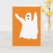 Ghostie kaart (Gele Bloem)
