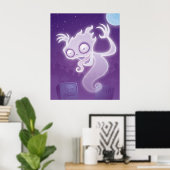 Ghostie Poster (Thuiskantoor)