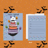 Ghostie's Boo Day viering Kaart