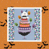 Ghostie's Boo Day viering Servet