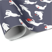 Ghosties over de stad cadeaupapier (Rol Hoek)