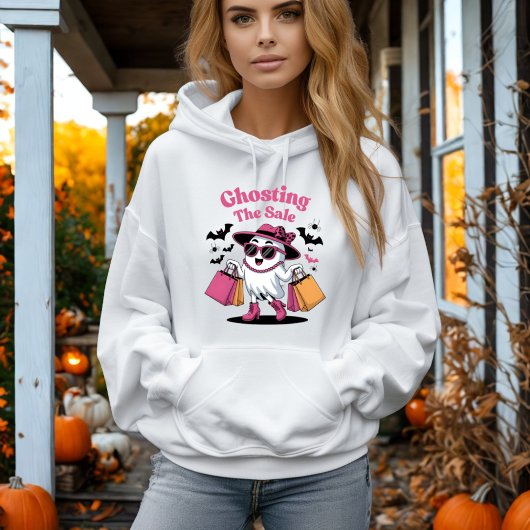 Ghosting De Verkoop Grappige Halloween Ghost Hoodie