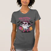 Ghosting De Verkoop Grappige Halloween Ghost T-shirt (Voorkant)