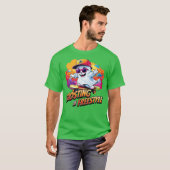 Ghosting in freestyle t-shirt (Voorkant volledig)