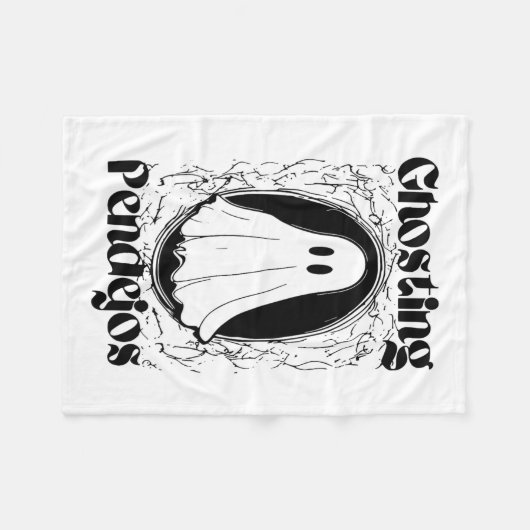 Ghosting Pendejos Fleece Deken (Voorkant (Horizontaal))